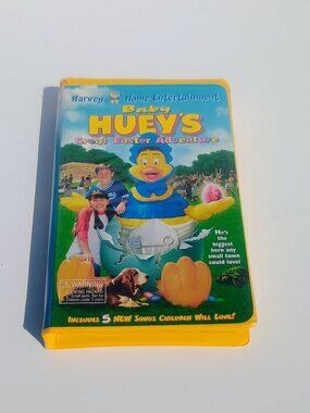 VHS Baby Hueys Great Easter Adventure (VHS, 2000, Clam Shell, Closed Caption)